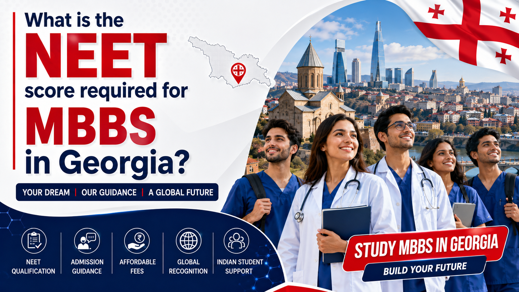 MBBS in Georgia 2026-27: Low Fees Fees, Top Medical Universities & Admission